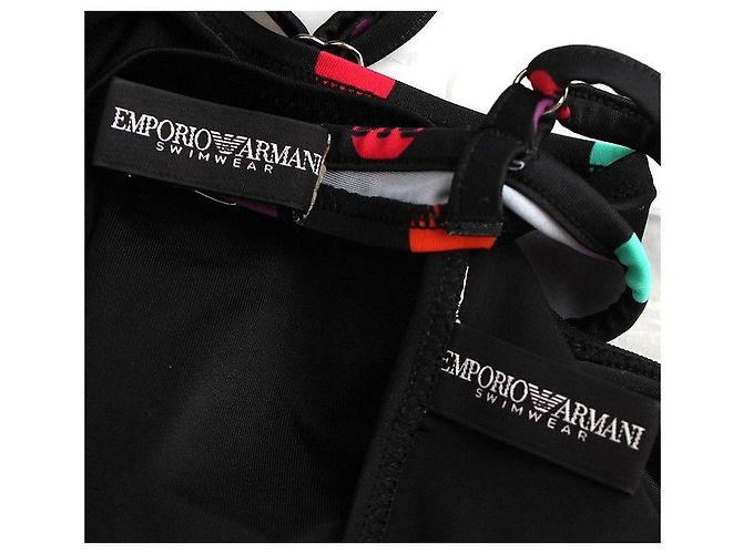 Emporio Armani Bikini mit Multi-Dot-Logo Mehrfarben - Ansicht 5