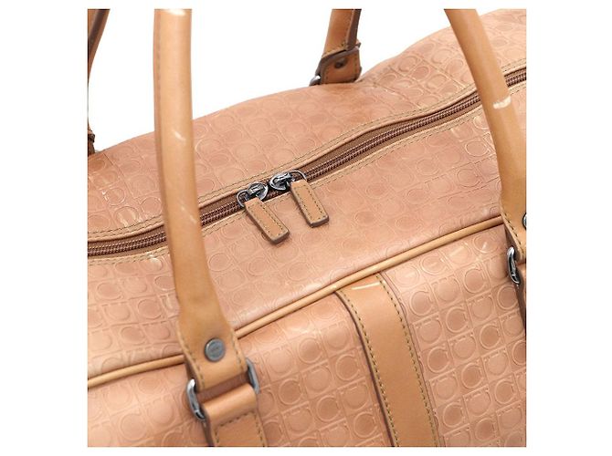 Borsa Boston e Borsa Tote Salvatore Ferragamo Marrone - vista 5