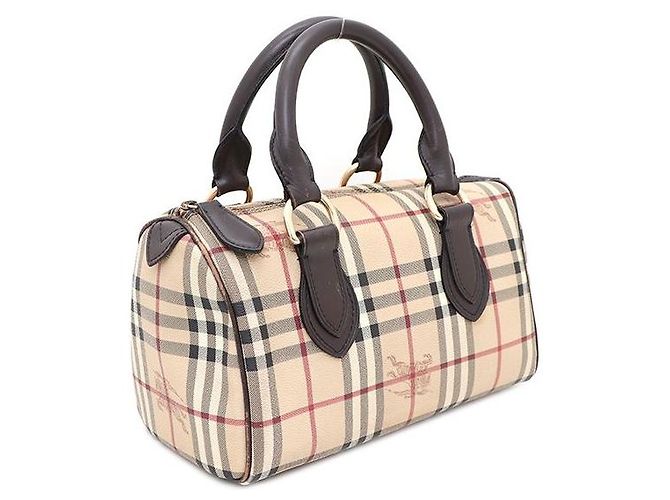 Burberry PVC Nova Check Tote Bag Braun - Ansicht 2