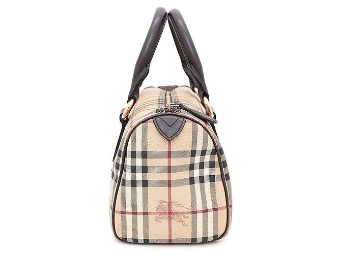 Burberry PVC Nova Check Tote Bag Braun - Ansicht 3