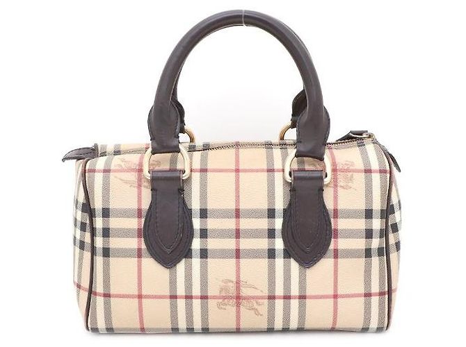 Burberry PVC Nova Check Tote Bag Braun - Ansicht 4