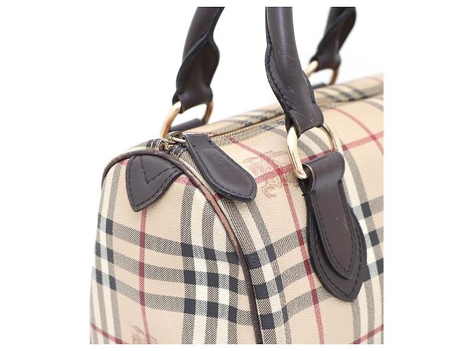 Burberry PVC Nova Check Tote Bag Braun - Ansicht 6