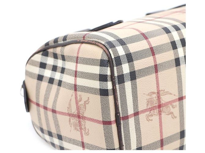 Burberry PVC Nova Check Tote Bag Braun - Ansicht 7