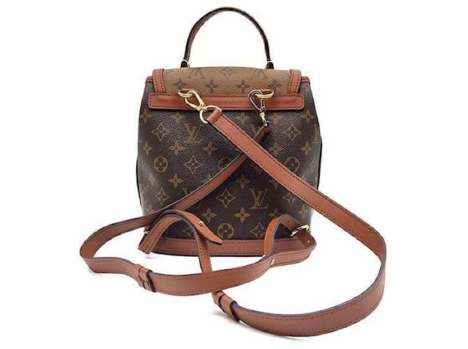 Louis Vuitton Monogram Dolphin Rucksack PM Braun - Ansicht 3