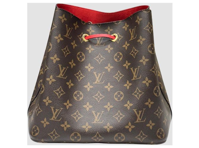 Louis Vuitton Monogram NeoNoe MM Red Rouge - vue 8