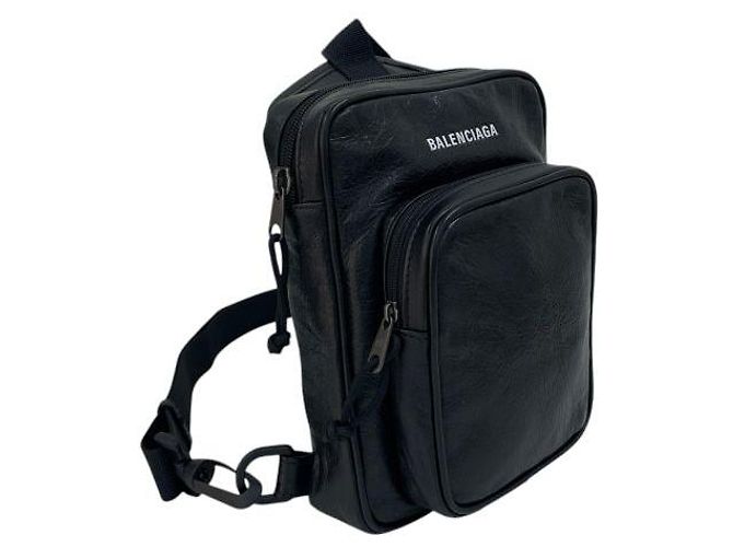 Balenciaga Borsa a tracolla Messenger Explorer Nero - vista 2