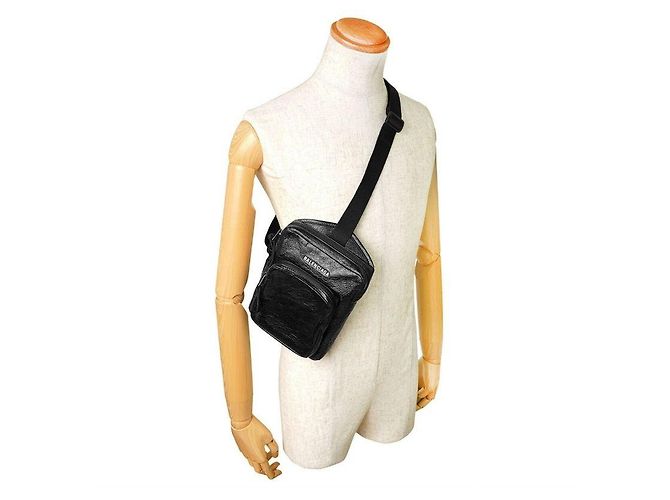Balenciaga Borsa a tracolla Messenger Explorer Nero - vista 7