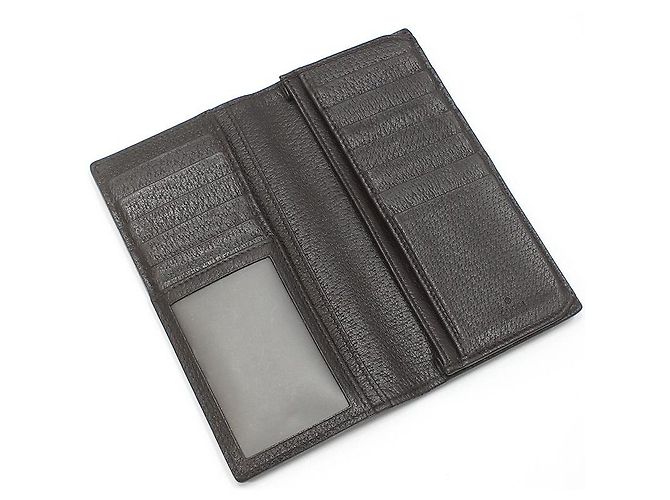Gucci Dark Brown Leather GG Marmont ID Wallet - view 6
