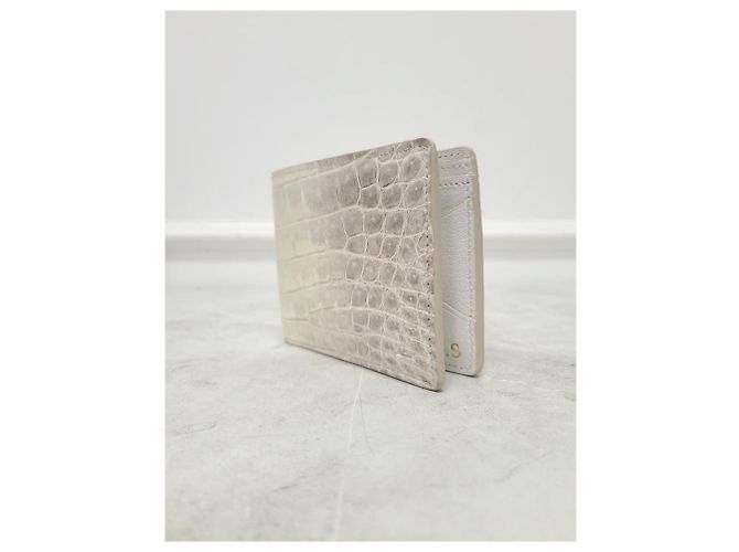 Louis Vuitton Exotic Alligator Multiple Wallet Compact Wallet White - view 2