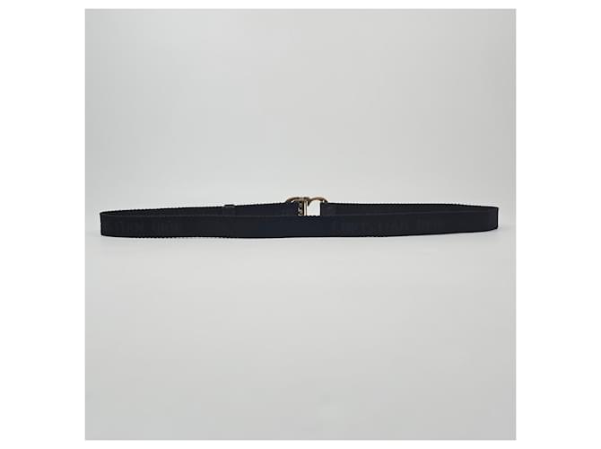 Dior Cinturón de jacquard Saddle Plata - vista 4