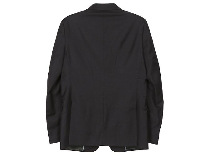 Gucci Conjunto de fato de corte reto em lã cinzenta Marrom - vista 2