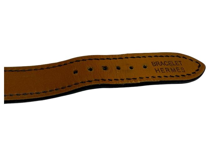 Hermès Schwarze Damenuhr Appsong Silber - Ansicht 6