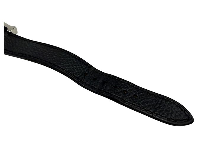 Hermès Schwarze Damenuhr Appsong Silber - Ansicht 7