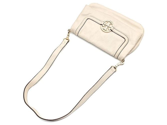 Tory Burch Amanda Schultertasche Weiß - Ansicht 4