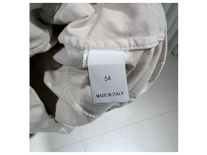 Brunello Cucinelli Giacca di cotone beige Argento - vista 5