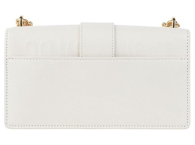 Dior Borsa a tracolla Montaigne East-West con catena dorata Bianco - vista 3