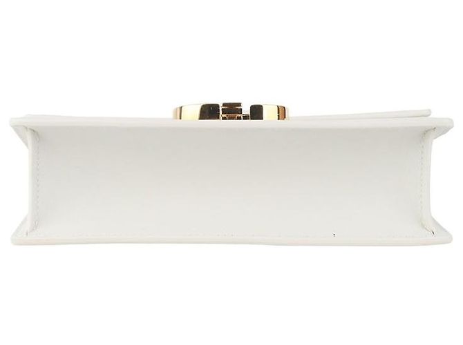 Dior Borsa a tracolla Montaigne East-West con catena dorata Bianco - vista 6