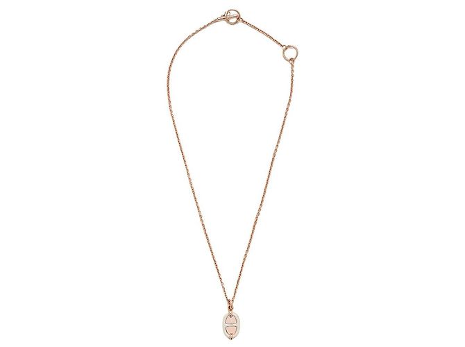 Ring Hermès Collar Mini Maillon Pendant Small Model Naranja - vista 5