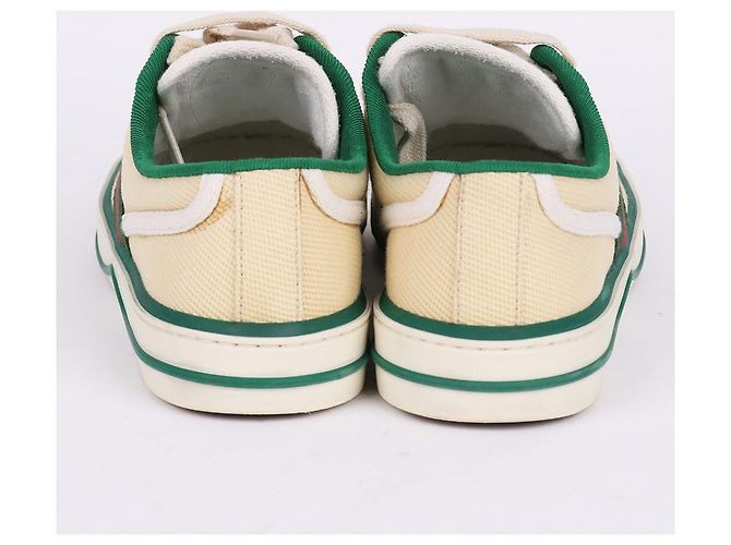Gucci Ivory Tennis Sneaker Weiß - Ansicht 8