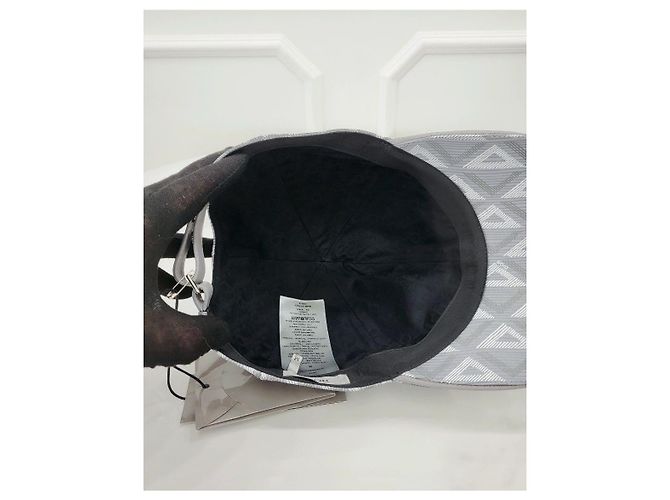 Dior CD Diamond Baseball Cap Grau Braun - Ansicht 5