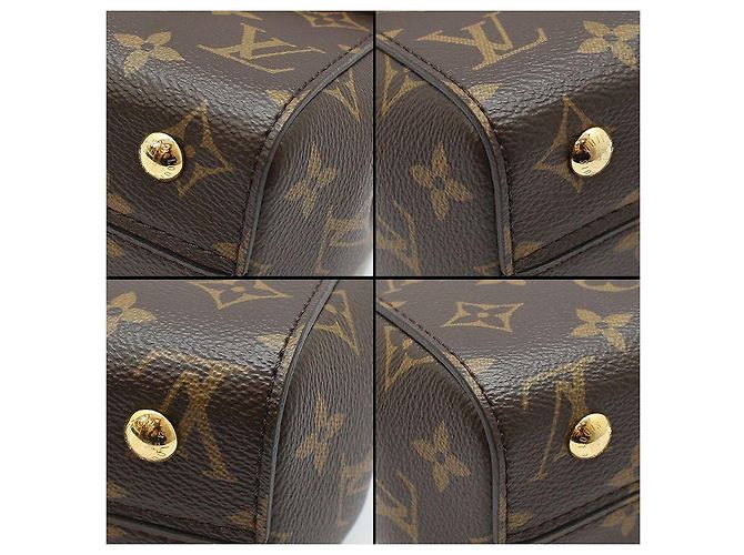 Louis Vuitton Mini borsa a tracolla Monogram Clooney Marrone - vista 12
