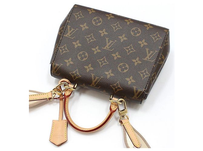 Louis Vuitton Mini borsa a tracolla Monogram Clooney Marrone - vista 4