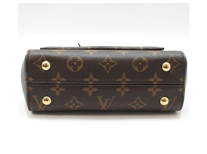 Louis Vuitton Mini borsa a tracolla Monogram Clooney Marrone - vista 5