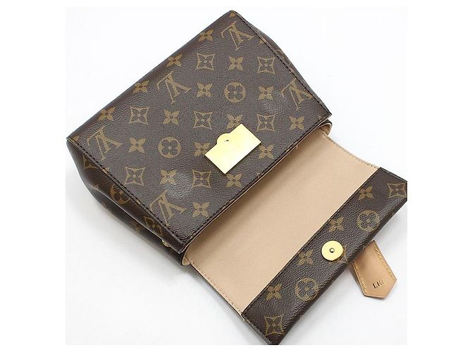 Louis Vuitton Mini borsa a tracolla Monogram Clooney Marrone - vista 6