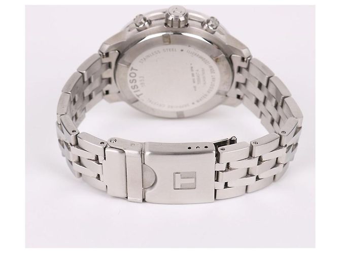Tissot Relógio Cronógrafo de Aço com Mostrador Azul - vista 7