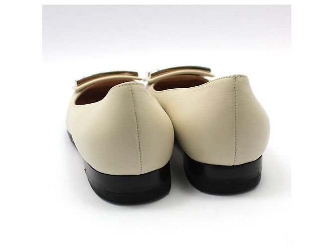 Gucci Scarpe basse Madeleine Crystal Bianco - vista 5