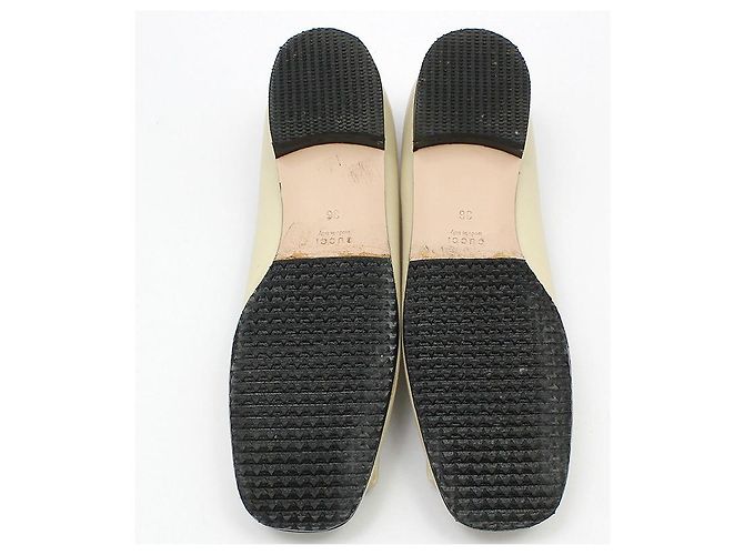 Gucci Scarpe basse Madeleine Crystal Bianco - vista 6
