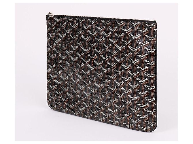 Goyard Clutch Victuor Black Sena MM Nero - vista 4