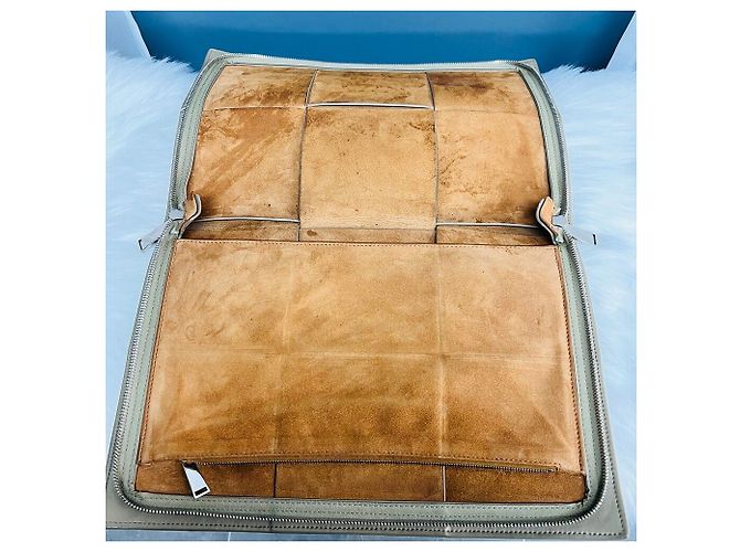 Bottega Veneta Clutch Arco Marrone - vista 5