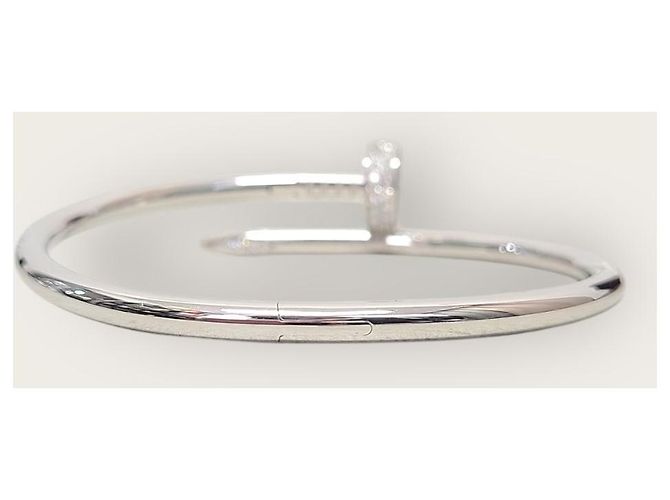 Cartier Weißgold mit Diamant-Pavé Juste un Clou - Ansicht 2