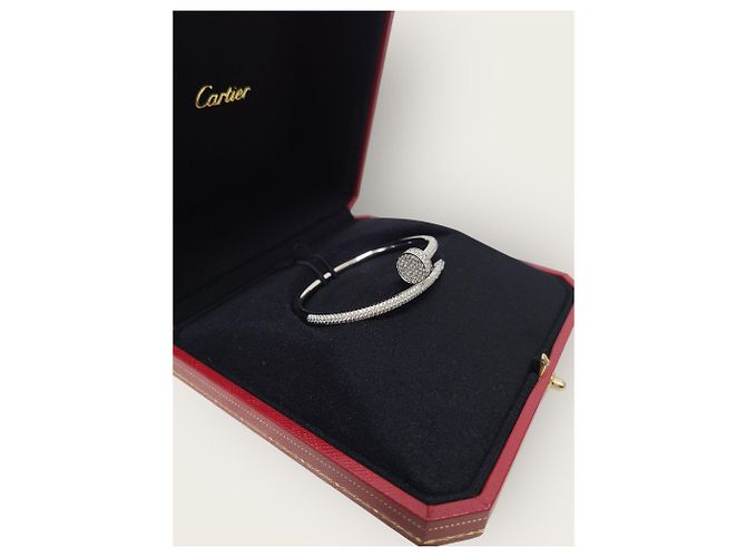 Cartier Weißgold mit Diamant-Pavé Juste un Clou - Ansicht 5