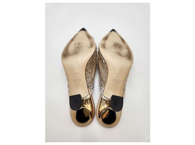 Fendi Zustand der Coronary Sandalen Mehrfarben - Ansicht 14