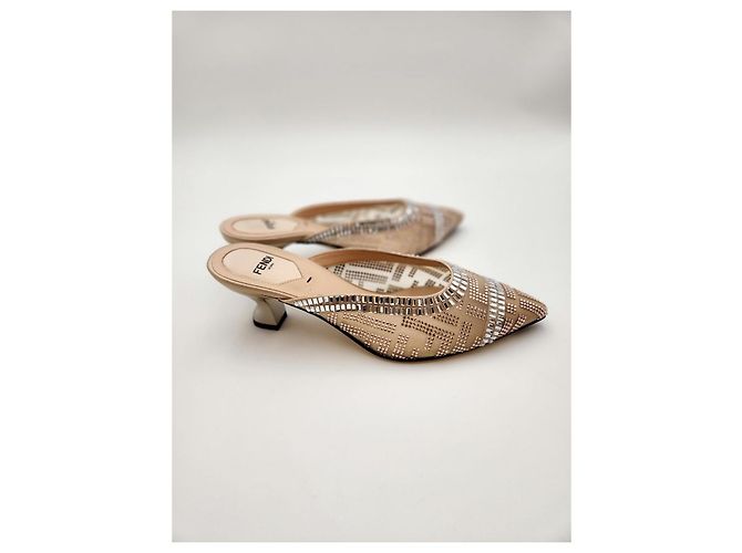 Fendi Zustand der Coronary Sandalen Mehrfarben - Ansicht 8
