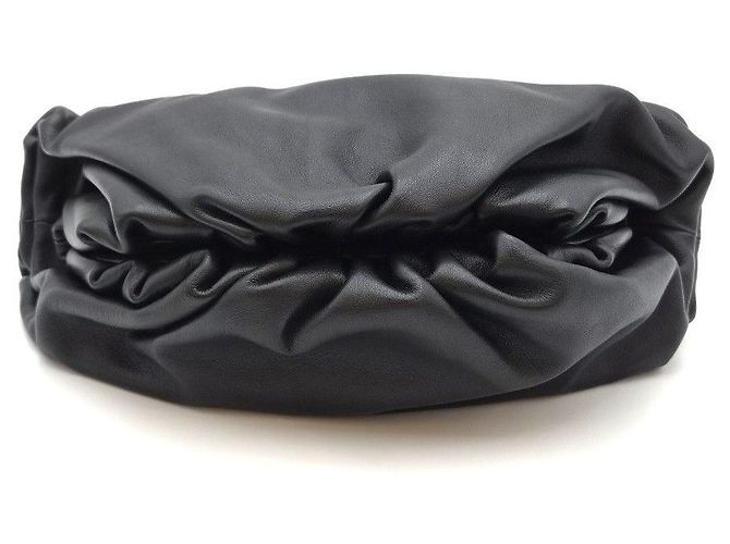 Bottega Veneta Borsa Dumpling in pelle di vitello nera Nero - vista 12