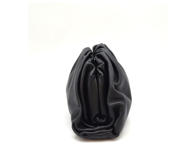 Bottega Veneta Borsa Dumpling in pelle di vitello nera Nero - vista 8