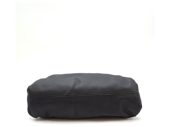 Bottega Veneta Borsa Dumpling in pelle di vitello nera Nero - vista 9