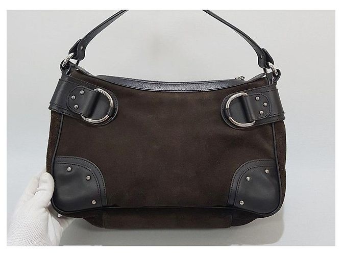 Bally Borsa a tracolla in scamosciato Marrone - vista 5