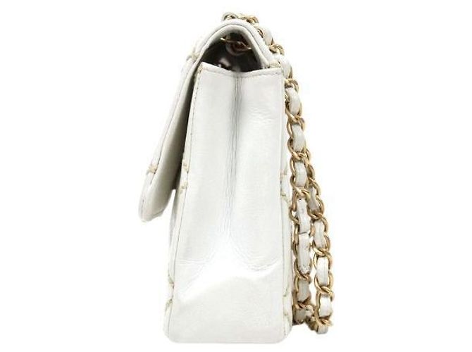 Chanel Borsa a tracolla White Wild Stitch Chain Bianco - vista 2