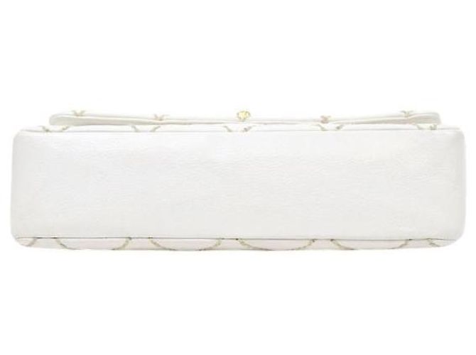 Chanel Borsa a tracolla White Wild Stitch Chain Bianco - vista 4