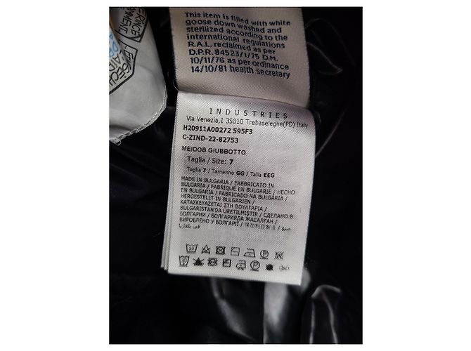 Moncler Black Badge Made Up Fur Hooded Down Jacket - view 5