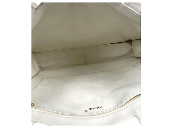 Chanel Big CC Schultertasche Weiß - Ansicht 7