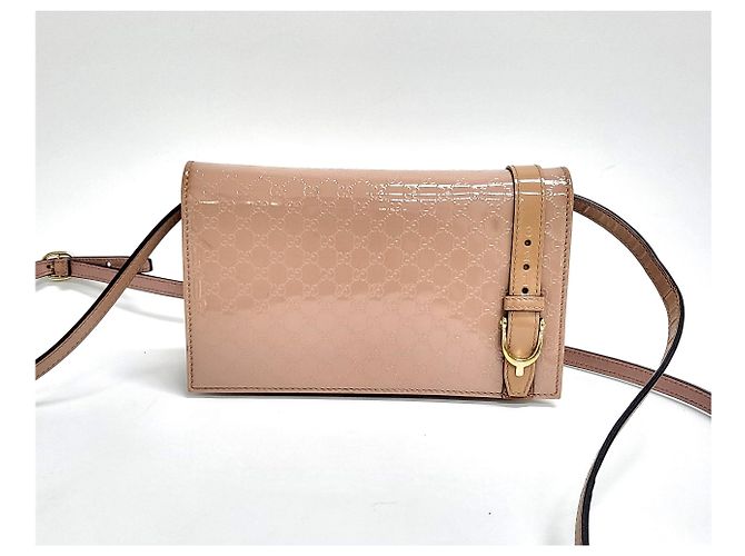 Gucci Mini borsa a tracolla in vernice Rosa - vista 2
