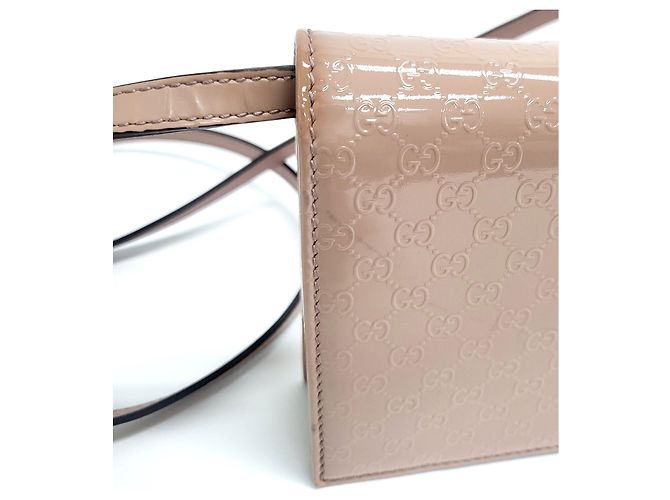 Gucci Mini borsa a tracolla in vernice Rosa - vista 6