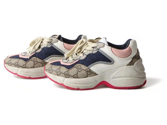 Gucci Sneaker Lytone Multicolore - vista 4