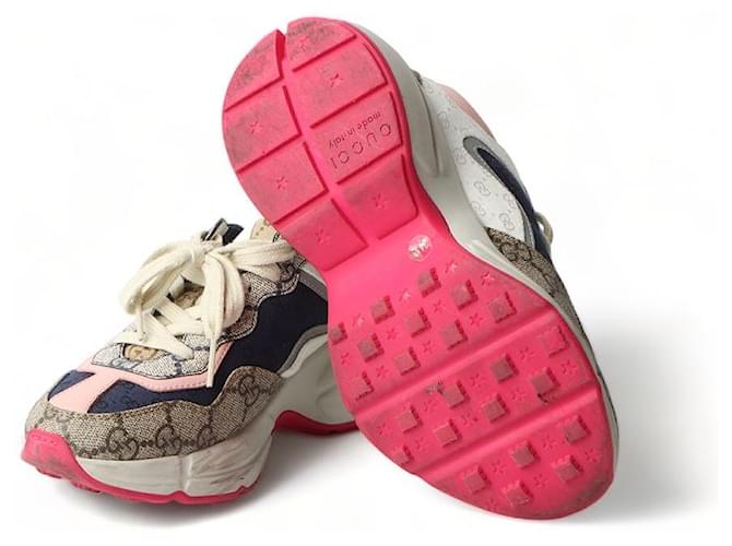 Gucci Sneaker Lytone Multicolore - vista 6