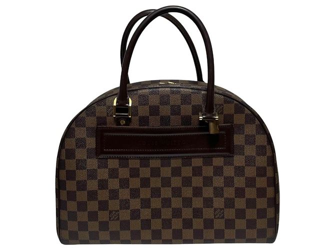 Louis Vuitton Damier Ebene Norita Tote Bag Schwarz - Ansicht 3